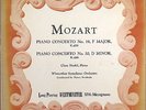 WESTMINSTER 1950 GREEN Ed1 Mozart CLARA HASKIL Piano Concertos SWOBODA WL-5054