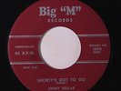 JIMMY SEDLAR: Shorty's Got To Go / Understanding 45 rare Blues & R&B