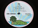 King Crimson Red 1st UK Press Pink Rim Island, Original Blue Inner Sleeve MINT-