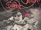 Sonic Youth Evol LP autographed by Thurston & Kim excellent condition w/inserts