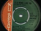 LA LA MEANS I LOVE YOU/ GIVE ME YOUR LOVE Alton Ellis & D Isaacs (1968 Reggae) ?