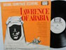LAWRENCE OF ARABIA soundtrack LP WHITE LABEL PROMO Maurice Jarre