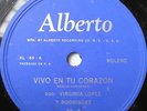 VIRGINIA LOPEZ Y RODRIGUEZ latin 78 VIVO EN TU CORAZON