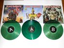 IRON MAIDEN Rare 3LP Live Rock in Rio, Brazil 2013, Green Vinyl (misspressing?)
