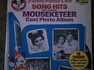 Children's MICKEY MOUSE CLUB SONG HITS 33 RPM Disneyland Record LP 1975
