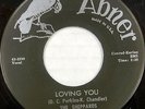 THE SHEPPARDS 45 Loving You ABNER Soul DOO WOP 1962 Original Press VG++ #BB1436