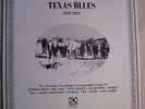 Texas Blues 1928-1929 LP Willie Reed Otis Harris Bo Jones Will Day Johnnie Head