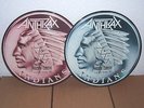 ANTHRAX - 2 LP - VINYL - PICTURE DISC - MOSHIN' CONCERT - 1987