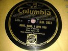 Miss HUE LEE :   ROSE, ROSE, I LOVE YOU  /  AN AUTUMN MELODY.   UK 78rpm
