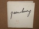 SERGE GAINSBOURG chansons de 1958 à 1977 choisies par l'auteur LP VINYL