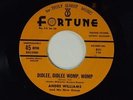 Andre Williams 45 Didlee Didlee Womp Womp-Bacon Fat / Just Because  Fortune VG++