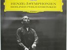 DGG SLPM 139 203/204 GERMAN TULIPS *HANS WERNER HENZE* SYMPHONIES 1 - 5 *2 LP*