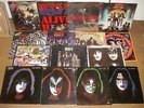 LOT:18 KISS LPs w/INNERS SOLO UNMASKED ALIVE I+II HOTTER LOVE DESTROY DLB PLT+++