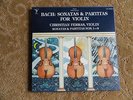 BACH (CHRISTIAN FERRAS) Sonatas & Partitas For Violin SINE QUA NON 3 LP BOX SET