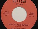 BLUES 45 - WILLIE WILLIAMS My Baby Is Gone / Black Diamond Rattler