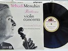 Beethoven: Violin Concerto - Menuhin / Silvestri **HMV ASD 377 C/G ED1 LP**