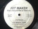 THE IMPERIAL THREE It’s Rough 12” RARE Electro Rap Peter Brown Patrick Adams 85