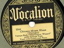 TAMPA RED & GEORGIA TOM VOCALION 1244 BLUES 78 RPM RECORD E/E-