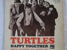 The Turtles  - Happy Together + 3 -  Israelian Picture Sleeve PS 7
