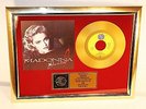 Madonna, Live To Tell, mit Cover Gold Record, goldene Schallplatte platin, Award