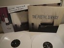 THE POSTAL SERVICE - Give Up original 2x LP WHITE VINYL + Poster DEATH CAB Mint-