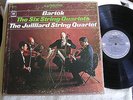 Juilliard String Quartet/Bartok: 6 Quartets/3 LP Box/2 Eye Columbia D3L 317/M-