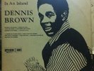 STUDIO ONE REGGAE LP DENNIS BROWN NO MAN IS AN ISLAND silk screen ?