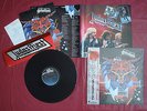 Judas Priest - SILVER OBI BOOKLET STICKER Defenders of the Faith Japan LP Shrink