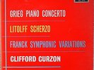 Decca SXL 2173, Grieg:Piano Concerto in A minor, EX+