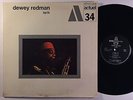 RARE FREE JAZZ LP/ DEWEY REDMAN 
