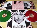MADONNA KISSES FROM HELL 2 LP GREEN AND RED DISC RARE (no promo japan cd )