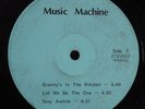 MUSIC MACHINE Self Titled LP unknown? private funk soul HEAR