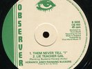 Horace Andy & Ranking Buckers - Never Tell I UK orig Observer 12