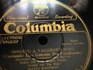 IRVING KAUFMAN 78rpm Singing Vagabond Song Danger In Your Eyes COLUMBIA 2108D E+