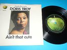APPLE 24 DORIS TROY 'AIN'T THAT CUTE / VAYA CON DIOS' APPLE RECORDS P/S 1970 UK