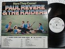 REVERE,PAUL/RAIDERS  COLUMBIA 2307  HERE THEY COME  VG+ DJ  $50.00