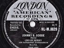 CHUCK BERRY Johnny B Goode / Around And Around - UK 1958 London HL-M.8629