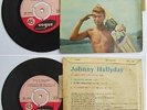JOHNNY HALLYDAY CHANTE LES FILLES VINYLE  4 TITRES   VOGUE