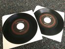 2 x Rane Serato large hole 7'' Promo Control Vinyl NEW Very RARE