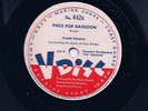 FRANK SINATRA, ALEC WILDER, Piece For Bassoon & English Horn, V DISC 642