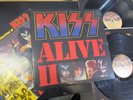 KISS alive II US ORIGINAL 2LP LP + BOOKLET NBLP-7076-2 (STERLING) VG+