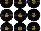 HANK WILLIAMS SR, 9 MGM 78rpm Records, 2 As LUKE THE DRIFTER