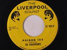 PARAMOUNTS: Poison Ivy / I Feel Good All Over 45 Rock & Pop