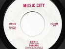 Sweet Soul 45 DORANDO Didn't I/Listen To My Song Music City HEAR Great