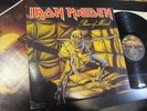 IRON MAIDEN piece of mind US ORIGINAL LP + INNER STERLNG heavy metal rock NM-