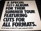 KISS Special KISS Album For Their Summer Tour LP PROMO 12