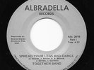 Modern Soul Boogie 45 TOGETHER BAND Spread Your Legs & Dance Albradella HEAR