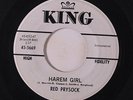 RED PRYSOCK: Harem Girl / Hide Away - 1962 45 (dj, xol) rare Soul