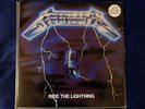 Metallica  Ride the Lightning   Limited Edition 1984  Vinyl DoLP    MFN 27 DM