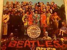 THE BEATLES SGT PEPPER'S YELLOW & BLACK PARLOPHONE STEREO UK LP